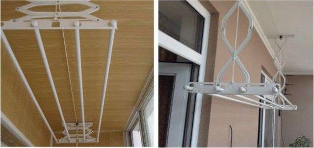 Стельова сушарка для білизни на балкон