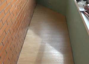 Підлога на балконі з чого зробити