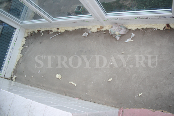 Підлога на балконі своїми руками — покрокова інструкція монтажу та утеплення